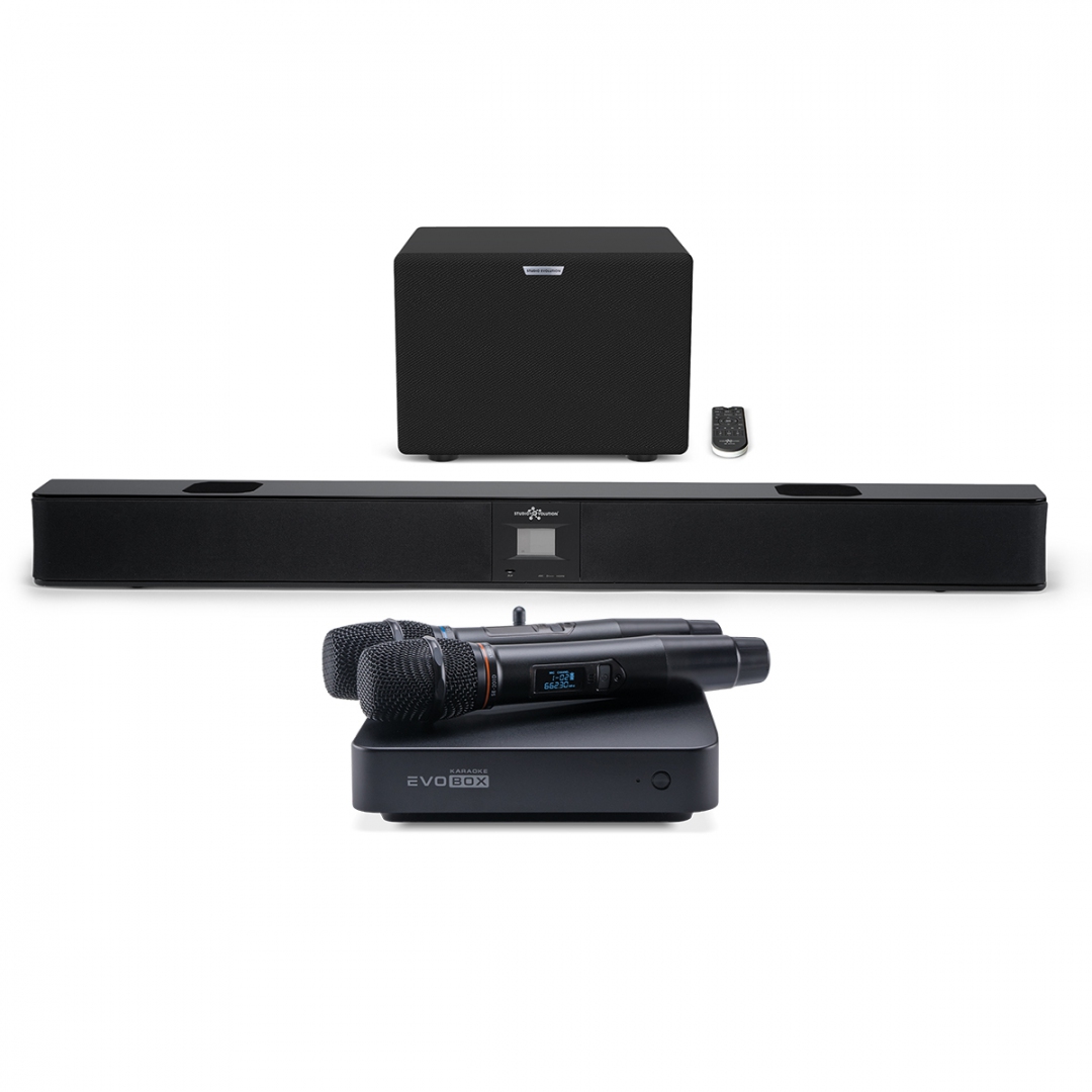 караоке-комплект EVOBOX Plus + EvoSound Bar (саундбар с караоке) в Калининграде