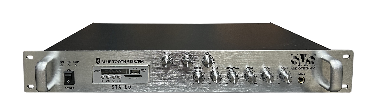 SVS Audiotechnik STA-80 Микшер-усилитель для систем Public Address в Калининграде