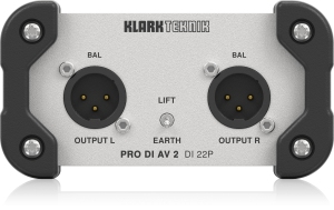 Klark Teknik DI 22P пассивный стерео директ-бокс в Калининграде