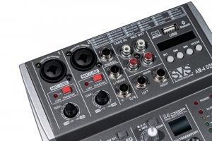 SVS Audiotechnik mixers AM-4 DSP Аналоговый микшерный пульт, 4-канала в Калининграде